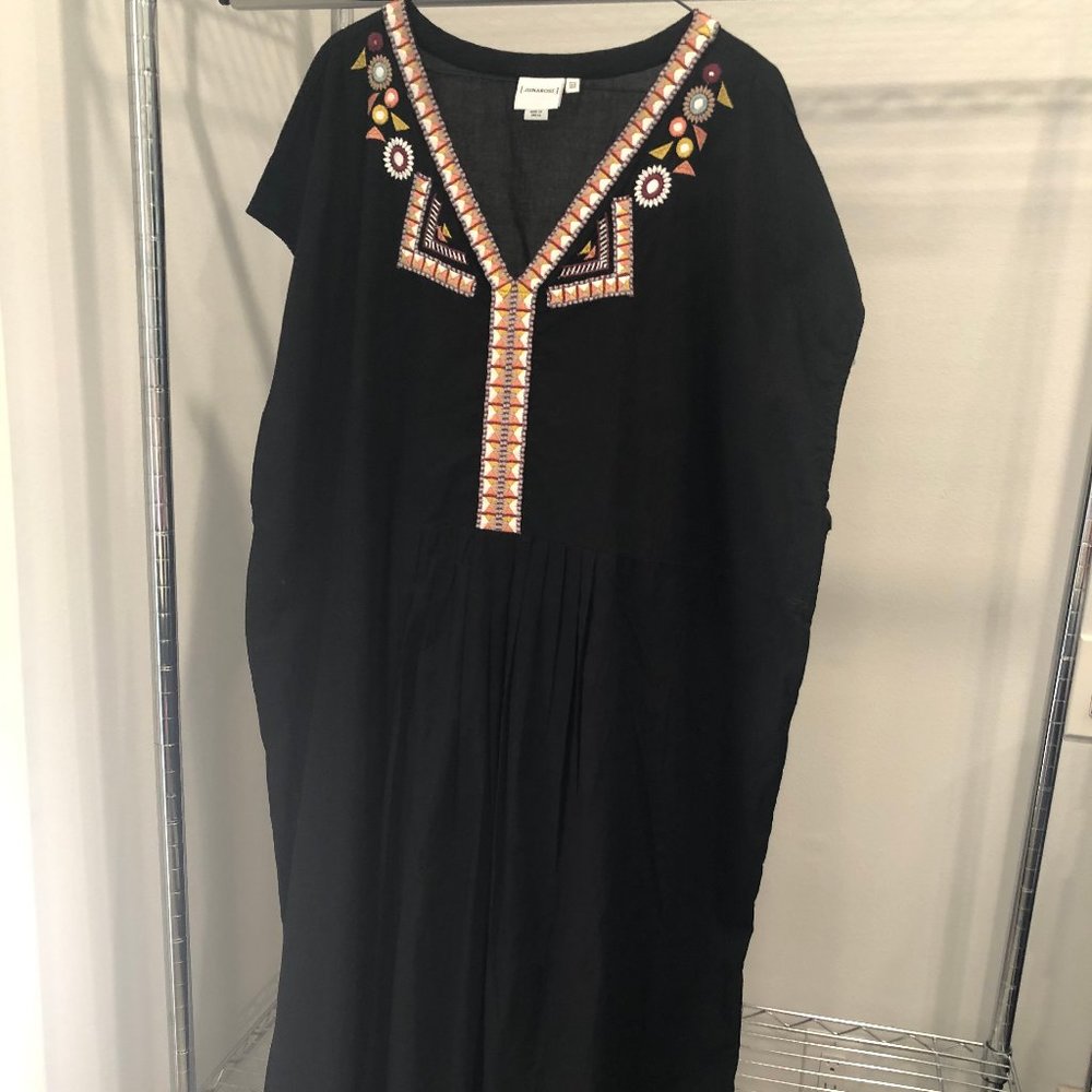 Junarose size 22 embroidered boho dress